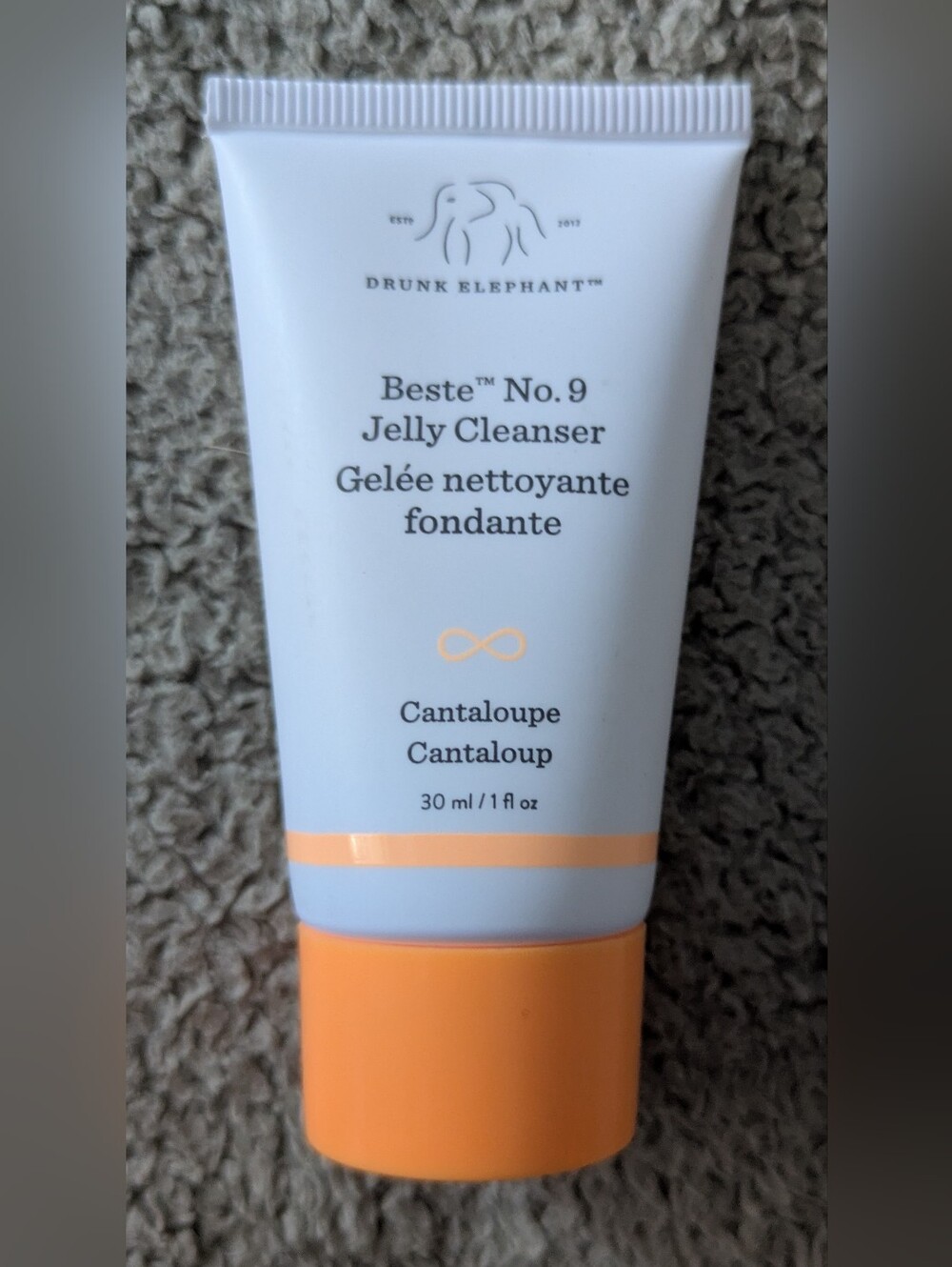Drunk Elephant Beste No.9 Jelly Cleanser - White & Cantaloupe Orange